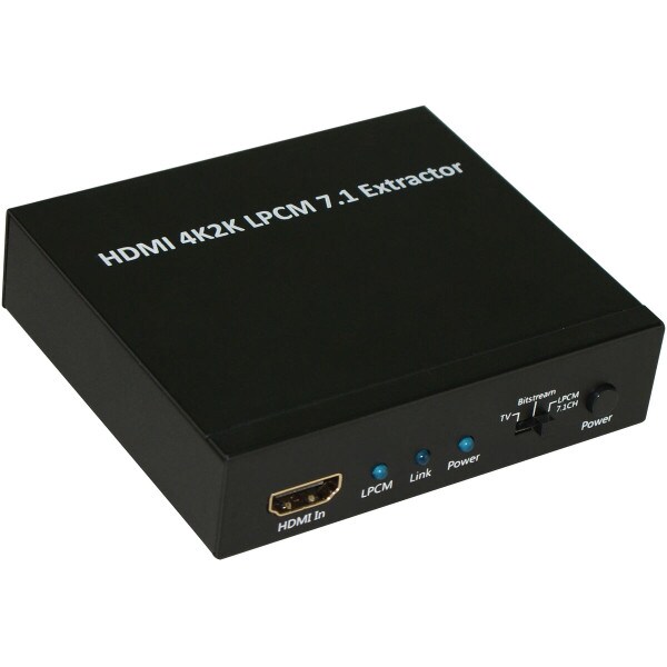 Main product image for HDMI 2.0 7.1 Channel DAC Audio Extractor D-Embedder180-1104